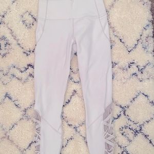 White Fabletics leggings size S
